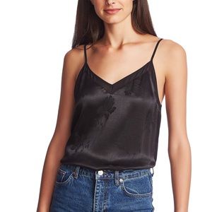 NWT 1.State Flora Jacquard Camisole Tank